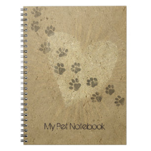 Pet Notebook (customisable)