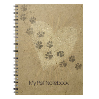 Pet Notebook (customisable)