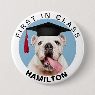 Pet Obedience Graduate Button