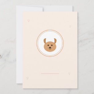Pet of Honour Invitation