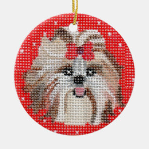 Pet Ornaments - Shih Tzu