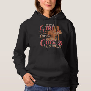 Pet Owner Dog Girls Dog Owner Women Cocker Spanie Hoodie
