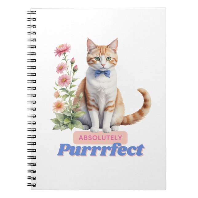 Pet Owner Gifts, Funny Quote Notebook (Front)