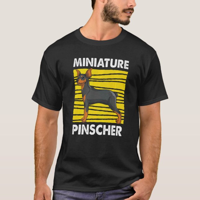 Pet Owner Miniature Pinscher Animal Dog  Min Pinsc T-Shirt (Front)