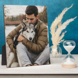 Pet Owner Photo Keepsake Plaque