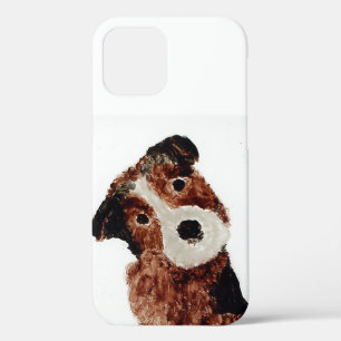 Pet Painting Cute Terrier Dog iPhone 12 Case