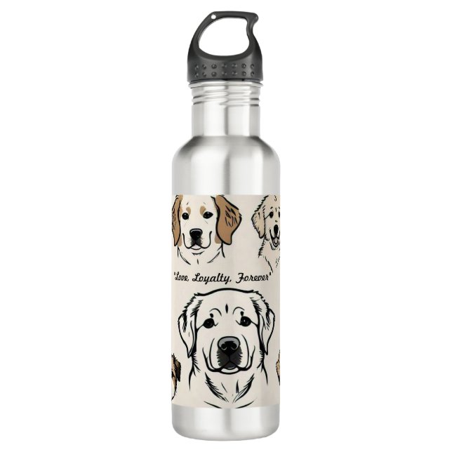 "Pet Palooza" 710 Ml Water Bottle (Front)