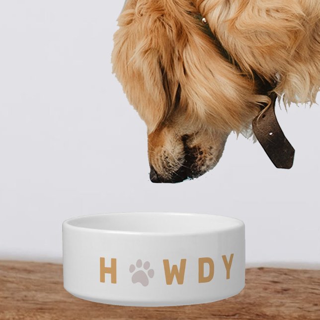 Pet Paw Print Bowl (Creator Uploaded)
