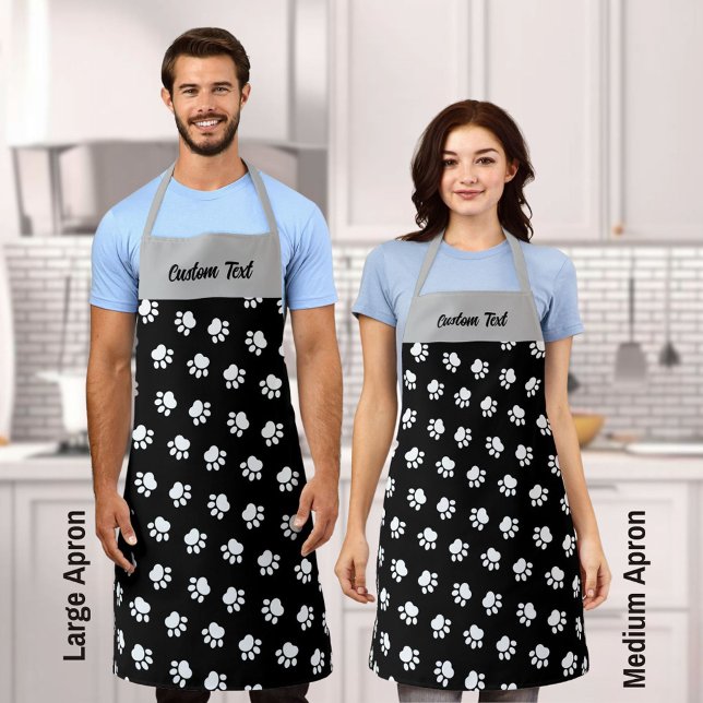 Pet Paws Pattern Apron (Creator Uploaded)