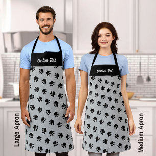 Pet Paws Pattern Apron