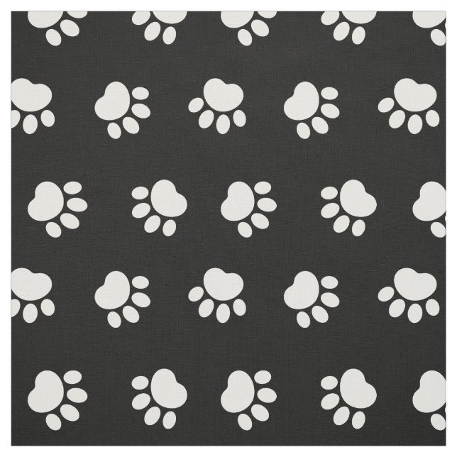 Pet Paws Pattern Fabric (Swatch)