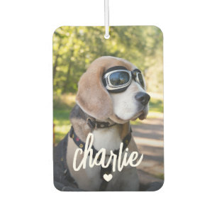 Pet Personalised Photo Car Air Freshener
