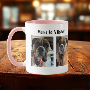 Pet Photo Boxer Mama Personalise Mug