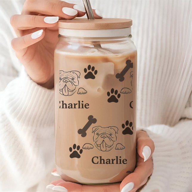 Pet Photo Can Glass Cup Personalised Barware (Creator Uploaded)