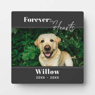 Pet Photo Custom Memorial Keepsake Plaque