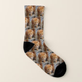Pet Photo Customized Fun Dog Cat Socks (Left Inside)