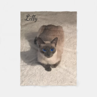 Pet Photo Fleece Blanket