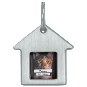Pet Photo ID Tag