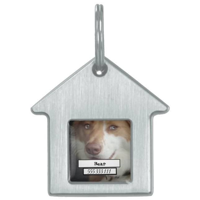 Pet Photo ID Tag (Front)