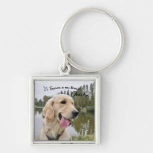 Pet Photo Keepsake Memorial Gift Key Ring