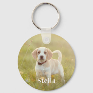 Pet Photo Keychain Personalised Pet Photo Dog Love