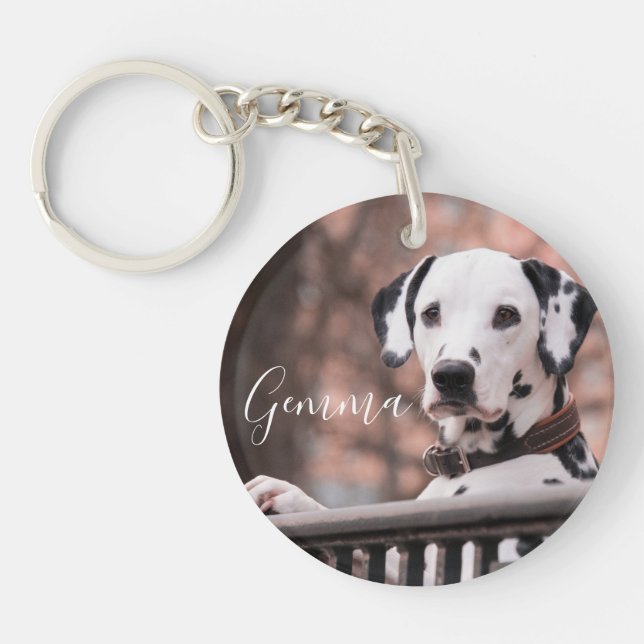 Pet Photo Keyring (Front)
