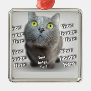 PET Photo ✨ Lovely Custom  Metal Tree Decoration