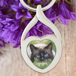 Pet Photo Memorial - Add Your Photo - Dog Photo Key Ring