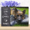 Pet Photo Memorial - Dog Photo Keepsake - Pet Loss