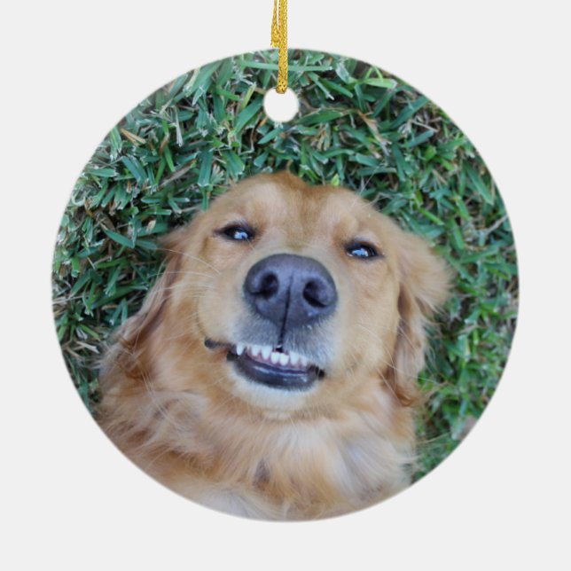 Pet Photo Ornament (Back)