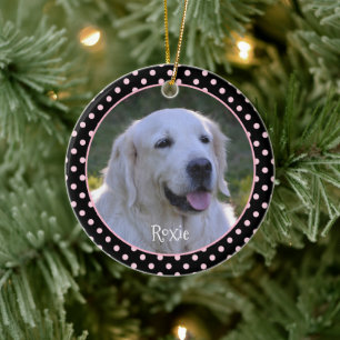 Pet Photo Personalised Ceramic Ornament
