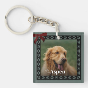 Pet Photo Personalised Key Ring