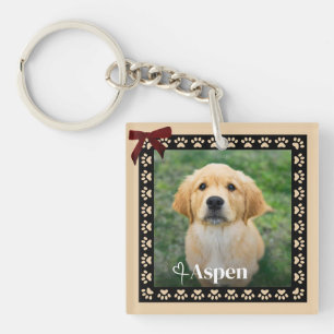 Pet Photo Personalised Key Ring