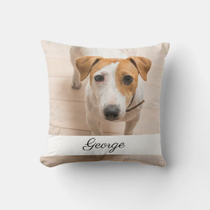 Pet Photo Personalised Throw Pillows