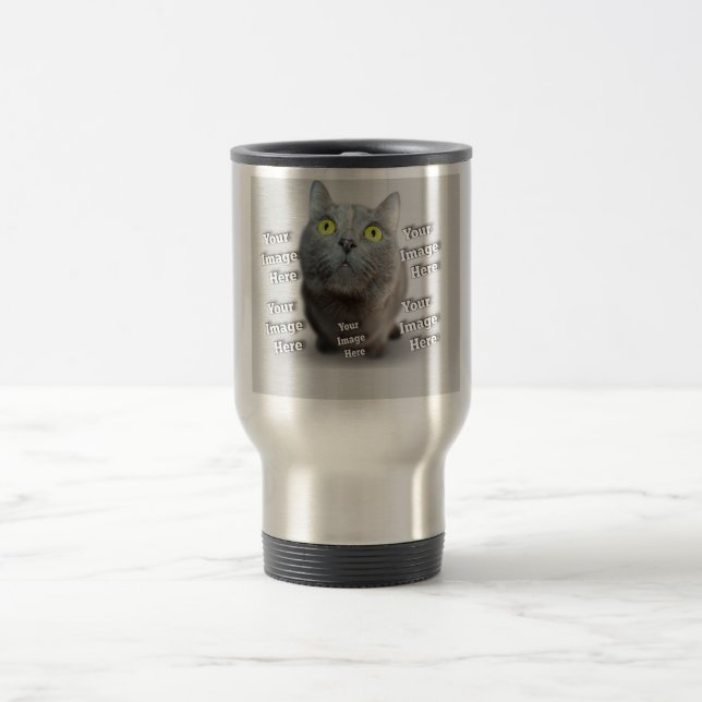 Pet Photo Travel Mug (Center)