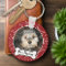 Pet Photo with Dog Bone Red Polka Dots