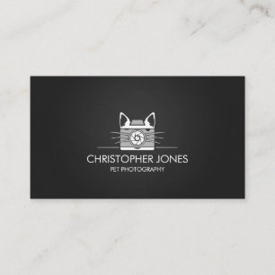 Pet Photographer - Animal Photography Business Card