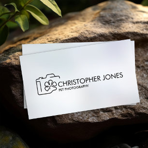 Pet Photographer - Animal Photography Business Card