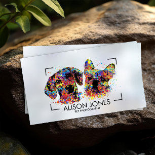 Pet Photographer - Animal Photography Business Card
