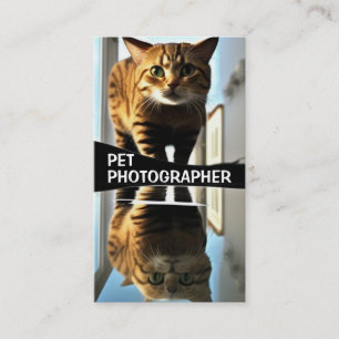 Pet Photographer Business Card