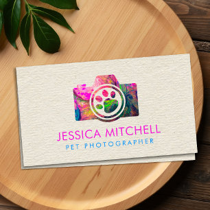 Pet Photographer - Pet Photography Business Card