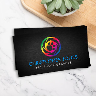 Pet Photographer - Pet Photography Business Card