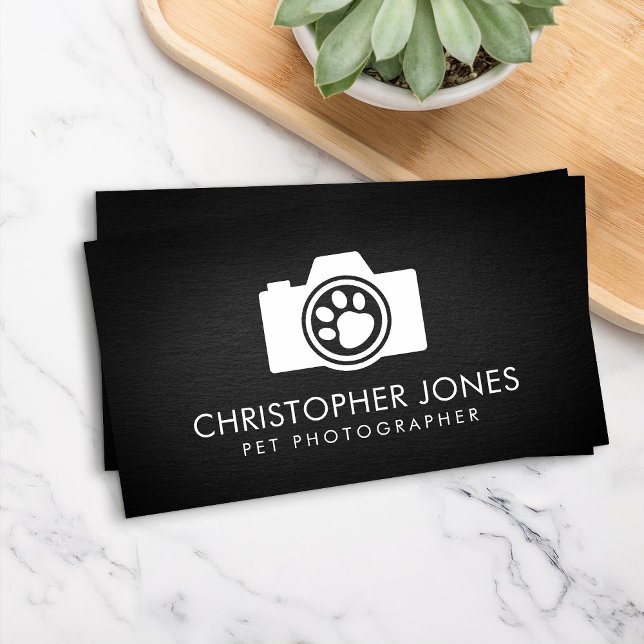 Pet Photographer - Pet Photography Business Card (Creator Uploaded)