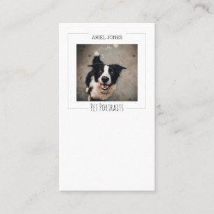 Pet Photography Business Card