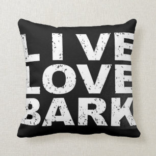 Pet  pillows "Live Love Bark"