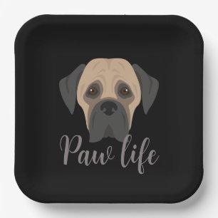 Pet Play date invitation Paper Plate