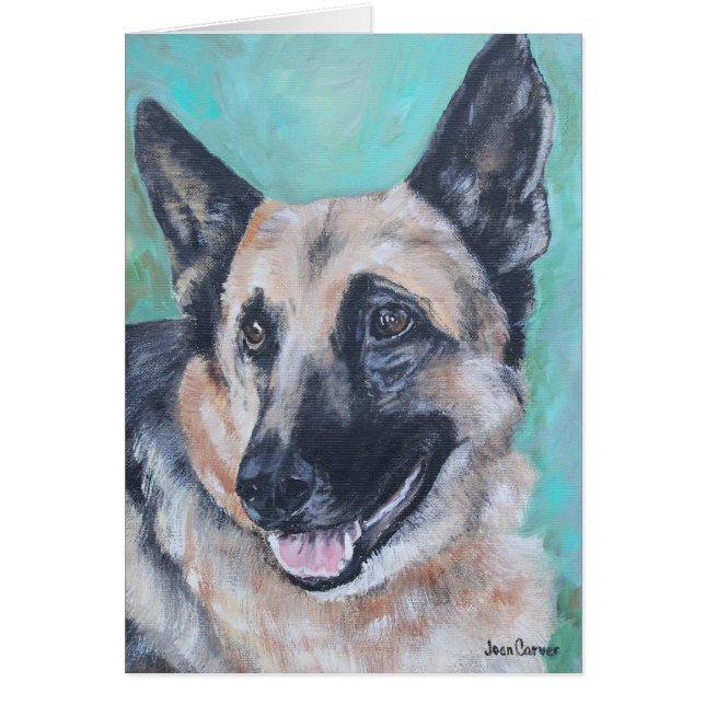 Pet Portrait - German Shepherd (Front)