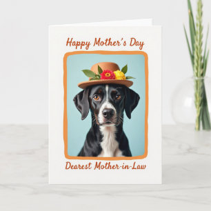 Pet Portrait Mothers Day Card