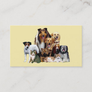 Pet Products & Services Business Card