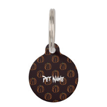 Pet pumpkin tag